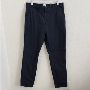H&M Men's Dark Navy Casual Chino Pants Slim Fit
